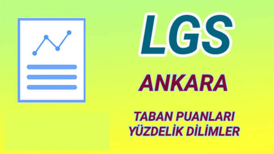 Ankara Liseleri 2022 Taban Puanları ve Yüzdelik Dilimleri